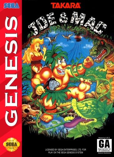 Joe & Mac: Caveman Ninja cover art