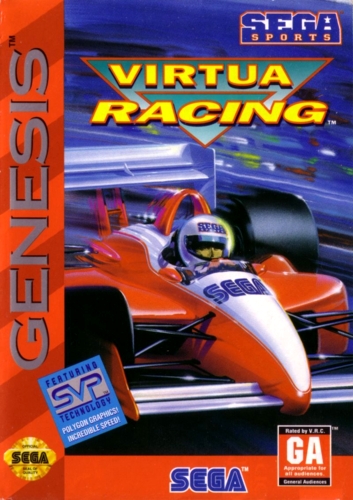 Virtua Racing cover art