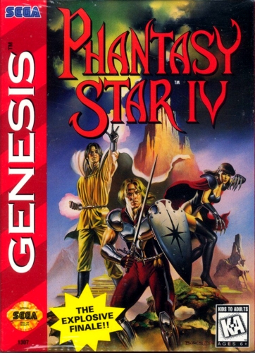 Phantasy Star IV: The End of the Millennium cover art