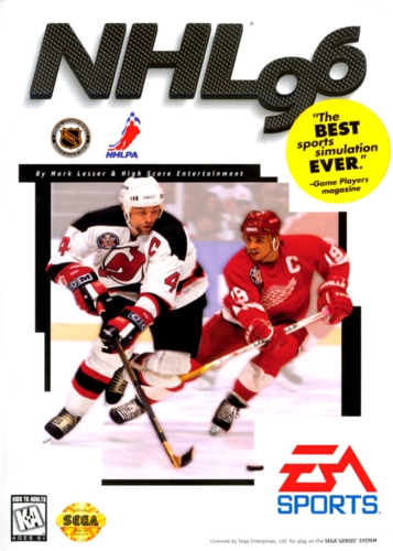 NHL 96 cover art