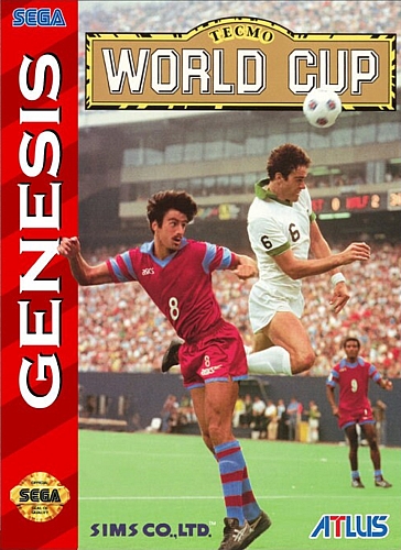 Tecmo World Cup ’90 cover art
