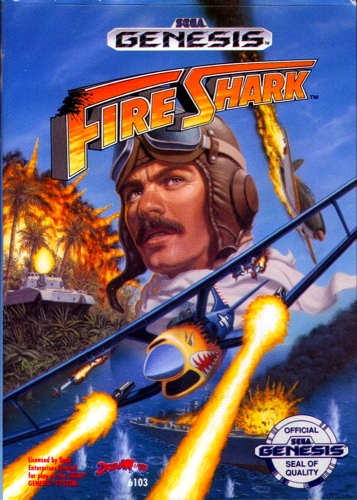 Fire Shark cover art