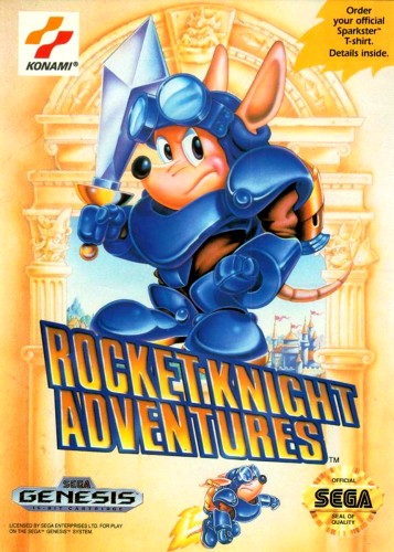 Rocket Knight Adventures cover art