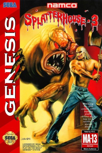 Splatterhouse 3 cover art