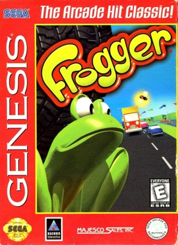 Frogger cover art