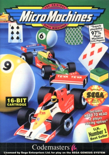 Micro Machines cover art