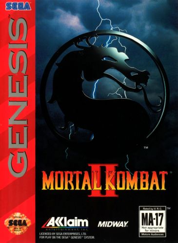 Mortal Kombat II cover art
