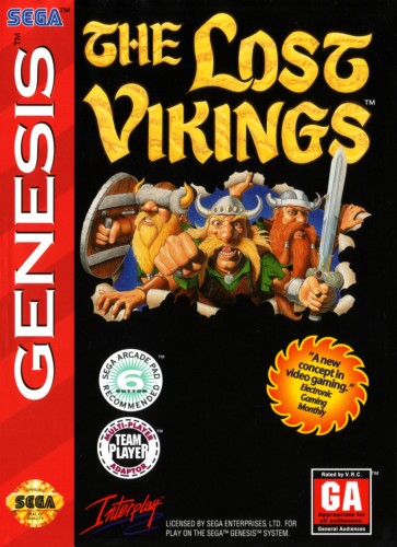 The Lost Vikings cover art