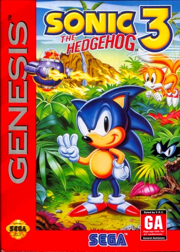 Sonic the Hedgehog 3 cover art