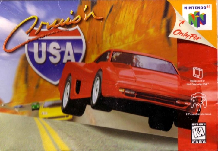 Cruis’n USA cover art