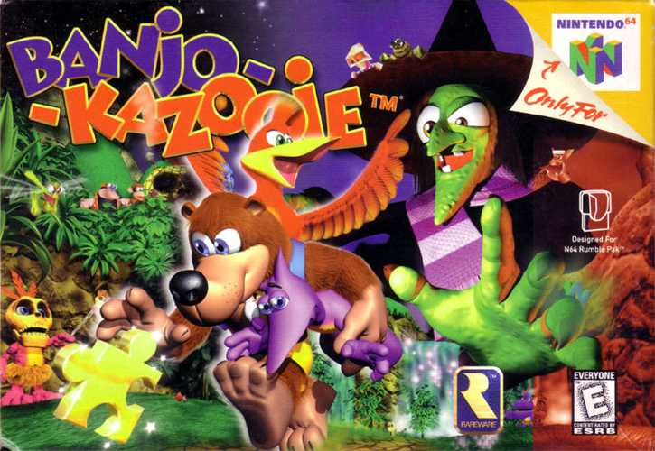 Banjo-Kazooie cover art