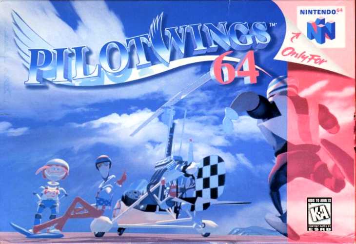 Pilotwings 64 cover art