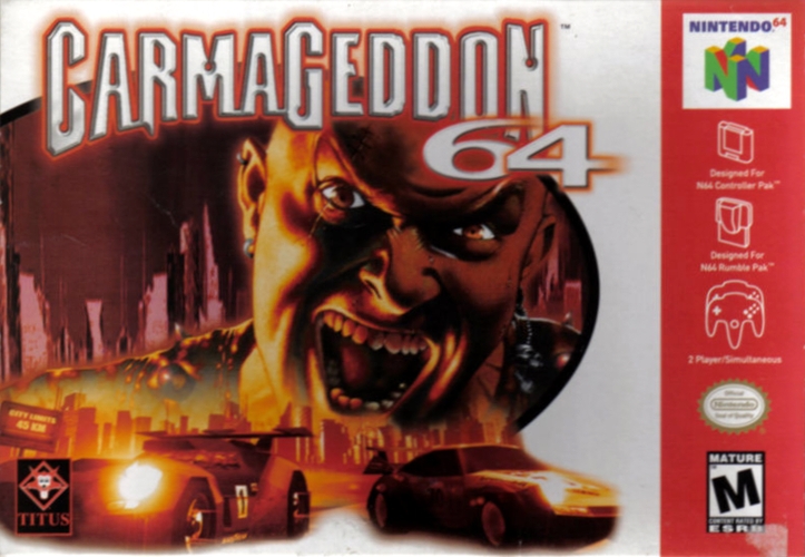 Carmageddon 64 cover art
