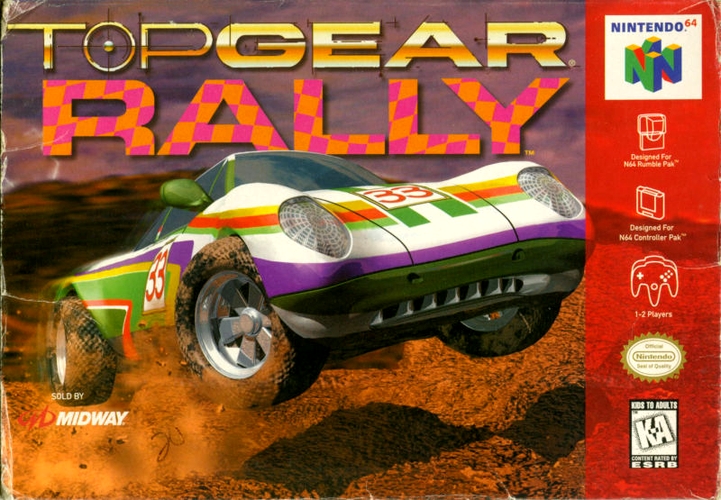 Top Gear Rally cover art