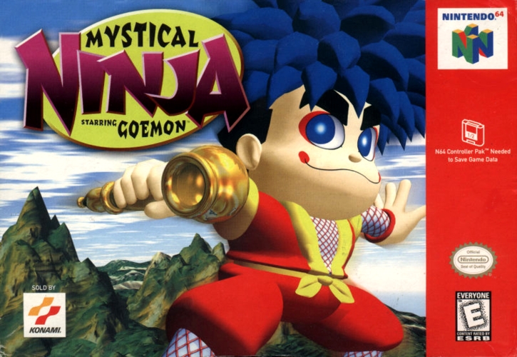 Mystical Ninja Starring Goemon cover art
