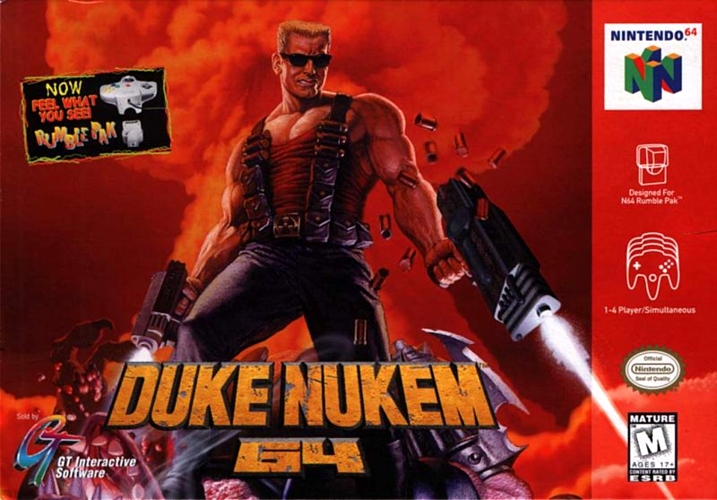 Duke Nukem 64 cover art