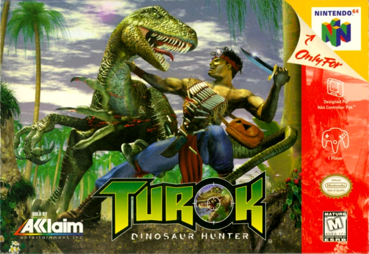 Turok: Dinosaur Hunter cover art