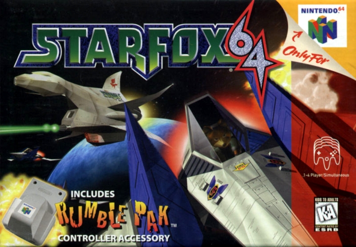 Star Fox 64 cover art
