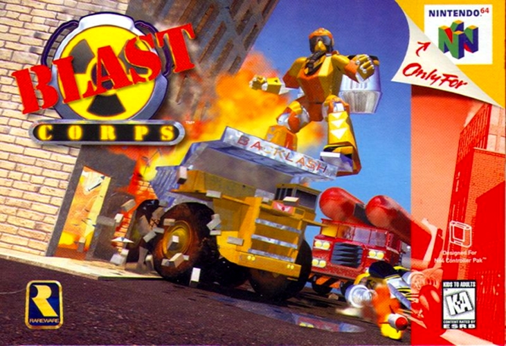 Blast Corps cover art