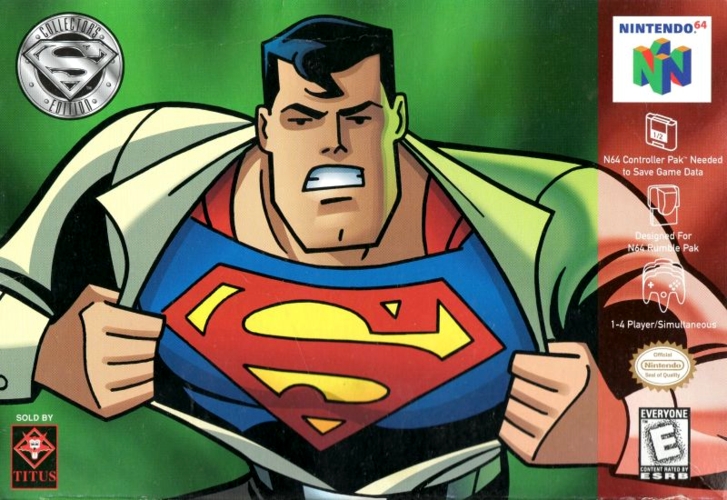 Superman 64 cover art