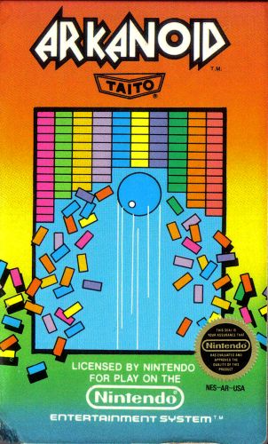 Arkanoid cover art