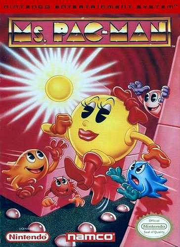 Ms. Pac-Man cover art