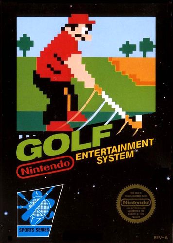 Golf cover art