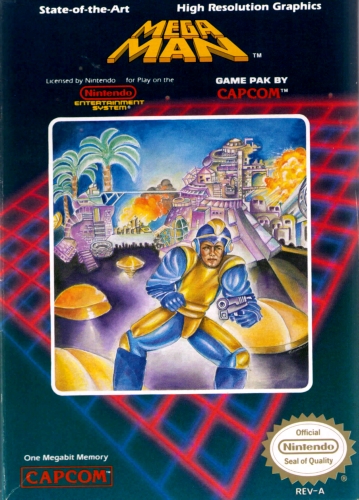 Mega Man cover art