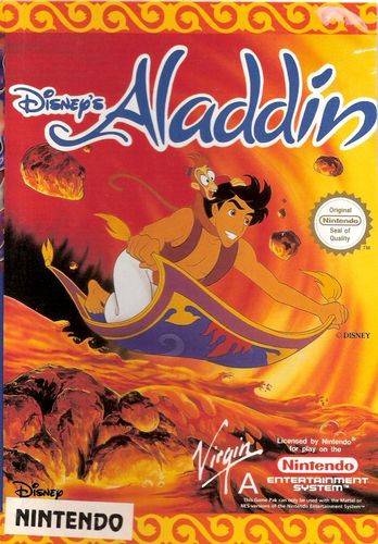 Disney’s Aladdin cover art