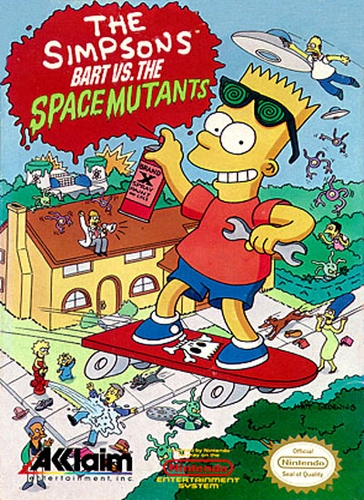 Simpsons, The: Bart vs. the Space Mutants cover art
