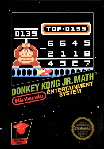 Donkey Kong Jr. Math cover art