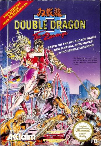 Double Dragon II cover art