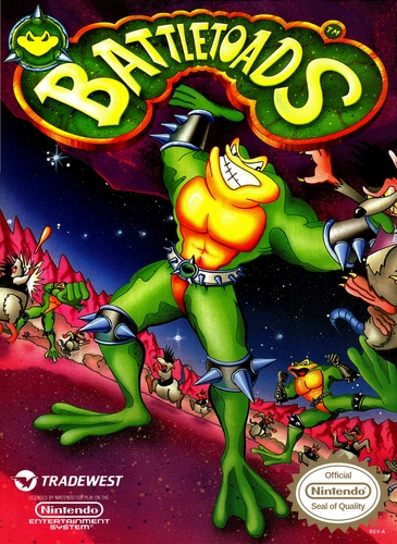 Battletoads cover art