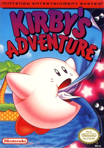 Kirby’s Adventure cover art