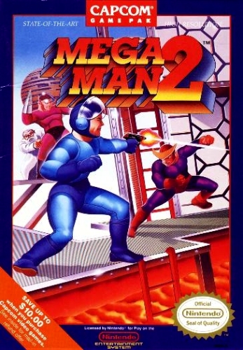 Mega Man 2 cover art