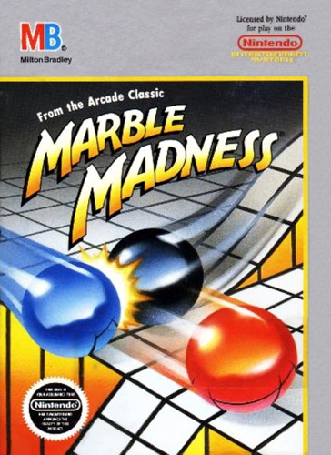 Marble Madness cover art