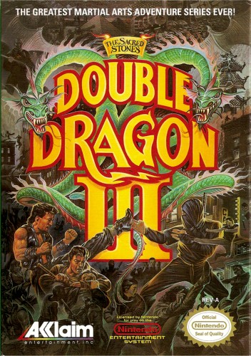 Double Dragon III: The Sacred Stones cover art