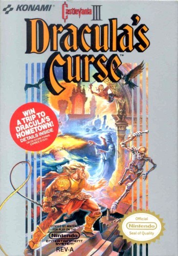 Castlevania III: Dracula’s Curse cover art