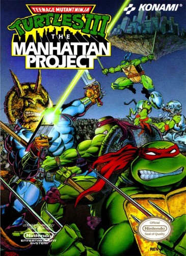 Teenage Mutant Ninja Turtles III: The Manhattan Project cover art