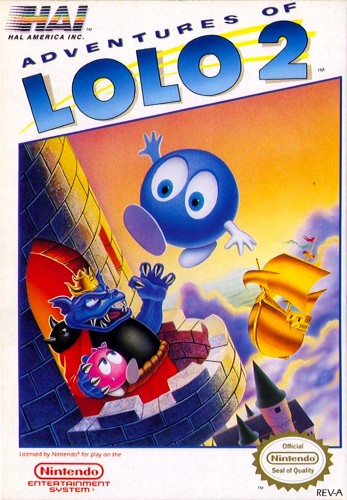 Adventures of Lolo 2 cover art