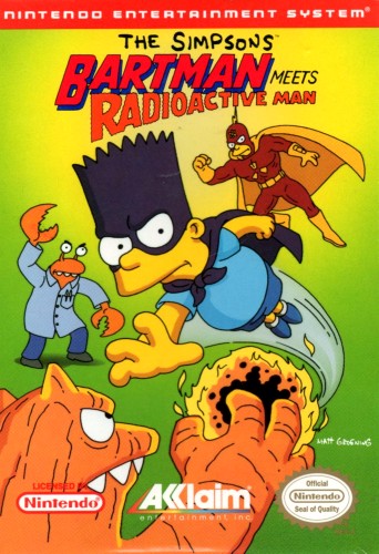 Simpsons, The: Bartman Meets Radioactive Man cover art