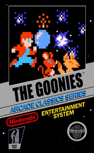 Goonies, The cover art
