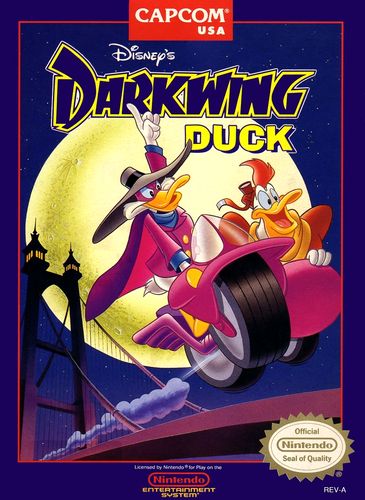 Disney’s Darkwing Duck cover art