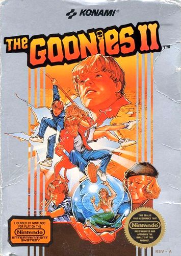 Goonies II, The cover art