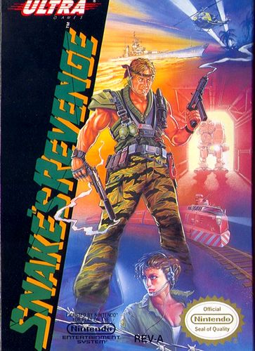 Snake’s Revenge cover art