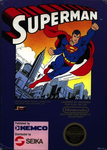 Superman cover art