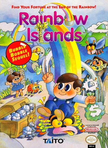 Rainbow Islands cover art