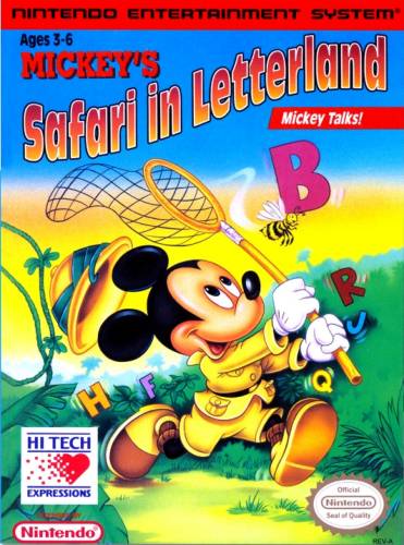 Mickey’s Safari In Letterland cover art