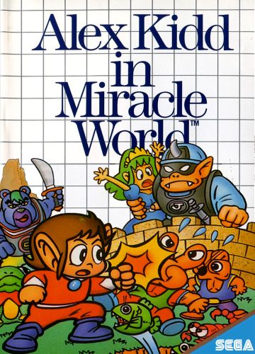 Alex Kidd in Miracle World cover art