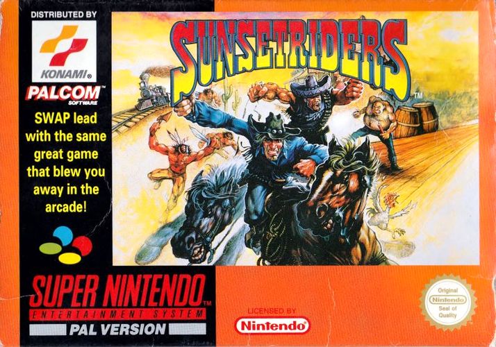 Sunset Riders cover art